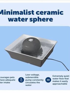 Pet water fountain